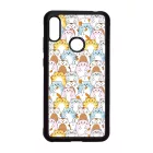 Tündéri Kawaii cica mintás Xiaomi Redmi Note 7 tok