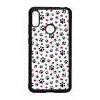 Szívecskés kutya mancs mintás Xiaomi Redmi Note 7 tok