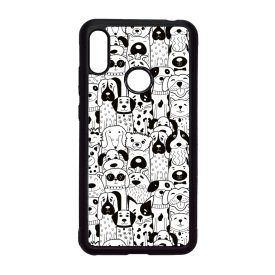 Aranyos kutya mintás Xiaomi Redmi Note 7 tok