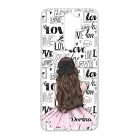 Kérd a Neveddel - LOVE Girl szerelem valentin napi Xiaomi Redmi Note 8 Pro tok