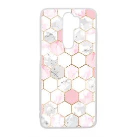 Geometric Rose Gold marvanyos marvany mintas Xiaomi Redmi Note 8 Pro tok
