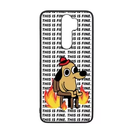 This is fine DOG kutyas meme Xiaomi Redmi Note 8 Pro tok