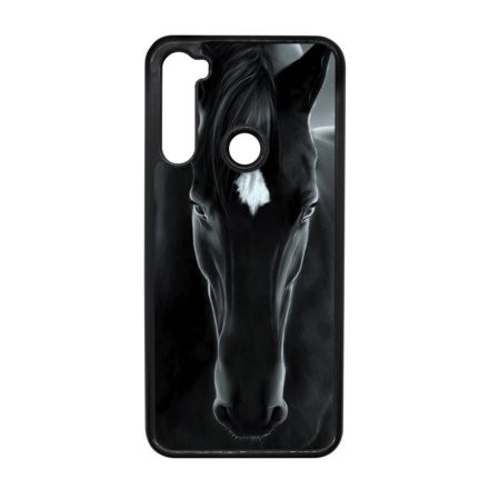 lovas fekete ló Xiaomi Redmi Note 8T fekete tok