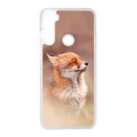 róka rókás fox Xiaomi Redmi Note 8T átlátszó tok