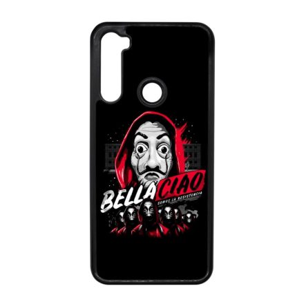 Bella Ciao ART - A Nagy Pénzrablás - la casa de papel Xiaomi Redmi Note 8T fekete tok