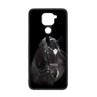 barna lovas ló Xiaomi Redmi Note 9 fekete tok