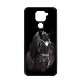 barna lovas ló Xiaomi Redmi Note 9 fekete tok