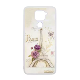 vintage párizs párizsi eiffel torony tornyos Xiaomi Redmi Note 9 átlátszó tok