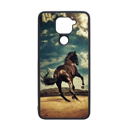 lovas ló mustang mustangos Xiaomi Redmi Note 9 fekete tok