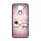csajos lila infinity infinitis végtelen Xiaomi Redmi Note 9 fekete tok