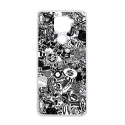 stickerbomb matricabomba Xiaomi Redmi Note 9 fekete tok