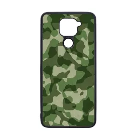 terepszin camouflage kamuflázs Xiaomi Redmi Note 9 fekete tok
