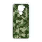 terepszin camouflage kamuflázs Xiaomi Redmi Note 9 fekete tok