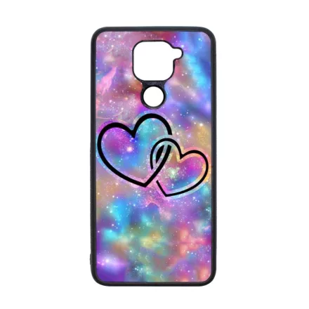 szerelem szerelmes szíves szivecskés hipster Xiaomi Redmi Note 9 fekete tok