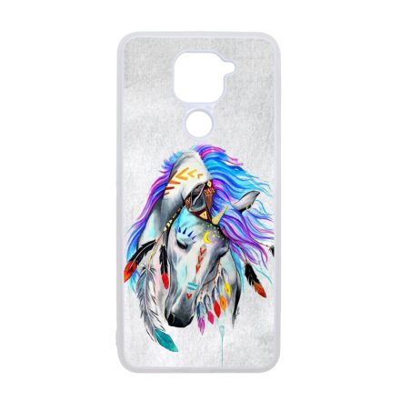 lovas indián ló art művészi native Xiaomi Redmi Note 9 átlátszó tok