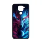 farkas wolf galaxis galaxy Xiaomi Redmi Note 9 fekete tok