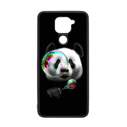 panda pandás Xiaomi Redmi Note 9 fekete tok