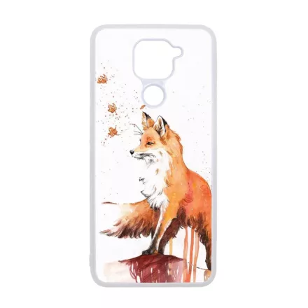 róka rókás fox Xiaomi Redmi Note 9 átlátszó tok