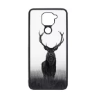 szarvas szarvasos agancs őszi fehér Xiaomi Redmi Note 9 fekete tok