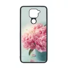 virágos tavaszi vintage rózsaszín rózsás Xiaomi Redmi Note 9 átlátszó tok