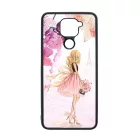 virágos fashion menyasszony párizs paris eiffel torony tavaszi Xiaomi Redmi Note 9 átlátszó tok