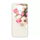 virágos tulipános tavaszi Xiaomi Redmi Note 9 átlátszó tok