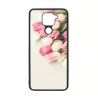 virágos tulipános tavaszi Xiaomi Redmi Note 9 átlátszó tok
