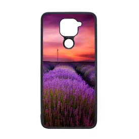 levendula levendulás levander lavender provence Xiaomi Redmi Note 9 fekete tok