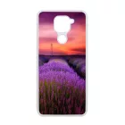 levendula levendulás levander lavender provence Xiaomi Redmi Note 9 fekete tok