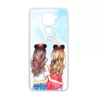 barátnők bff best friends forever legjobb barátnős besties Xiaomi Redmi Note 9 átlátszó tok
