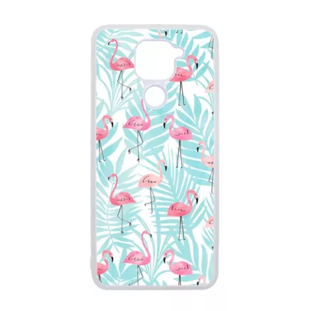 Flamingo Pálmafa nyár Xiaomi Redmi Note 9 átlátszó tok