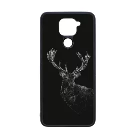 szarvas szarvasos agancs őszi Xiaomi Redmi Note 9 fekete tok