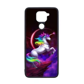 unicorn unikornis fantasy csajos Xiaomi Redmi Note 9 fekete tok