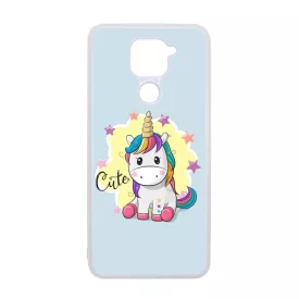 unicorn unikornis fantasy csajos Xiaomi Redmi Note 9 átlátszó tok