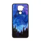 téli karácsonyi art Xiaomi Redmi Note 9 fekete tok