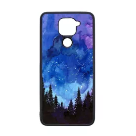 téli karácsonyi art Xiaomi Redmi Note 9 fekete tok