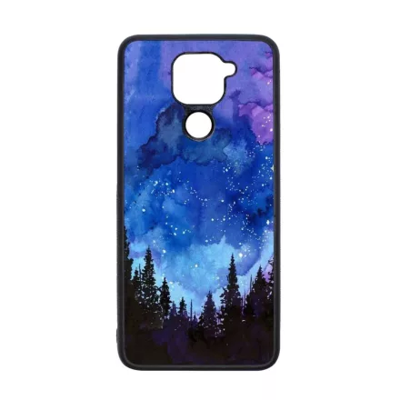 téli karácsonyi art Xiaomi Redmi Note 9 fekete tok