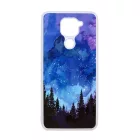 téli karácsonyi art Xiaomi Redmi Note 9 fekete tok