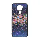 virágos tavaszi art Xiaomi Redmi Note 9 fekete tok