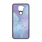 virágos tavaszi pillangós lepkés Xiaomi Redmi Note 9 átlátszó tok