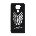 Wings of freedom Attack on titan aot Xiaomi Redmi Note 9 fekete tok