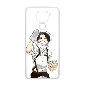 Levi Ackerman - Attack on Titan Xiaomi Redmi Note 9 átlátszó tok