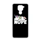 NOPE unikornis unicorn egyszarvú Xiaomi Redmi Note 9 fekete tok