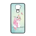 Édes unikornis és a Pillangó unicorn egyszarvú Xiaomi Redmi Note 9 átlátszó tok