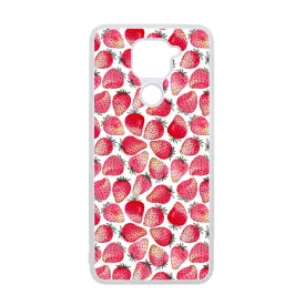 Strawberry BOOM - Eper mintás Xiaomi Redmi Note 9 tok