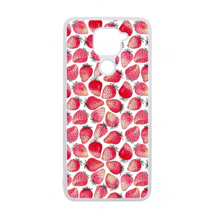 Strawberry BOOM - Eper mintás Xiaomi Redmi Note 9 tok
