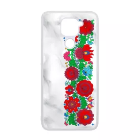 Márványos Matyó magyar mintás hungarian folk Xiaomi Redmi Note 9 átlátszó tok
