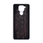Elegáns Matyó - Rosegold magyar mintás hungarian folk Xiaomi Redmi Note 9 fekete tok