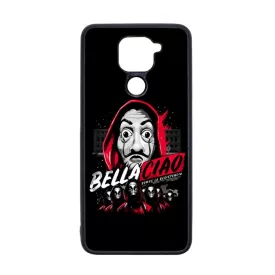 Bella Ciao ART - A Nagy Pénzrablás - la casa de papel Xiaomi Redmi Note 9 fekete tok