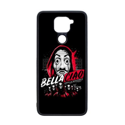 Bella Ciao ART - A Nagy Pénzrablás - la casa de papel Xiaomi Redmi Note 9 fekete tok
